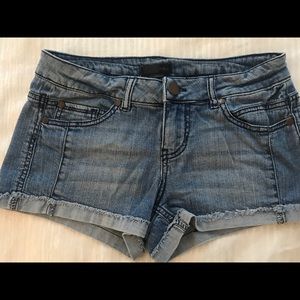AQUA denim shorts